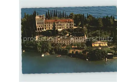 Garda Lago di Garda Fliegeraufnahme Isola Garda