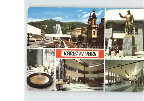 Karlovy Vary Denkmal   Kat. Karlovy Vary Karlsbad