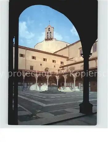 Firenze Toscana Basilika der Verkuendung Kreuzgang Kat. Firenze