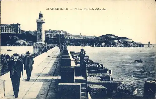 Marseille Phare Sainte Marie  Kat. Marseille