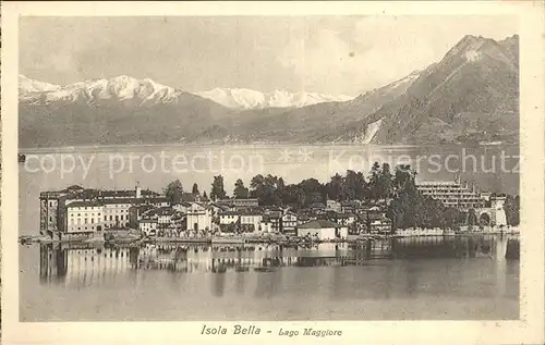 Lago Maggiore Isola Bella Kat. Italien