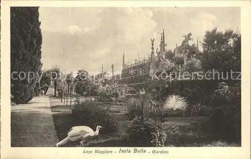 Lago Maggiore Isola Bella Giardino Kat. Italien