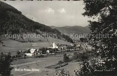 Eben Pongau Dorfansicht Kat. Eben im Pongau