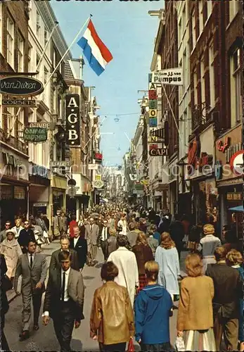 Amsterdam Niederlande Kalverstraat Kat. Amsterdam