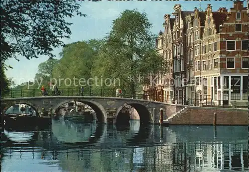 Amsterdam Niederlande Prinsengracht Kat. Amsterdam