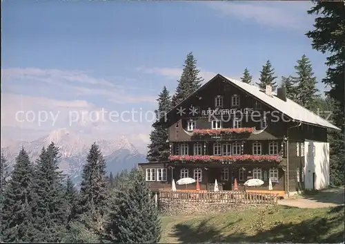 Schwaz Tirol Alpengasthof Loas Kat. Schwaz