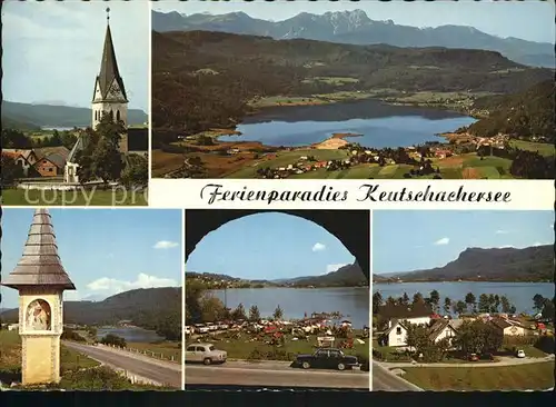 Keutschach See Kirche Strandbad Hoehenwirt Kat. Keutschach am See