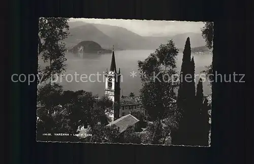 Varenna Kirche Lago di Como  Kat. Lago di Como