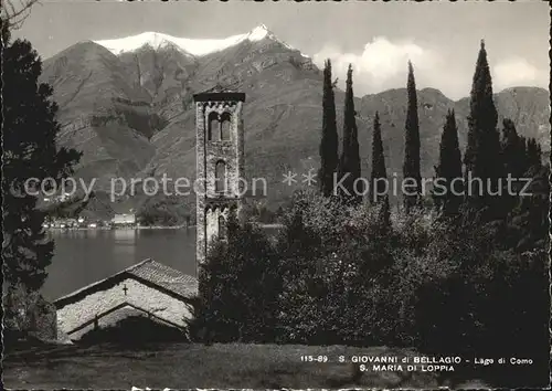 Bellagio Lago di Como S Maria di Loppia