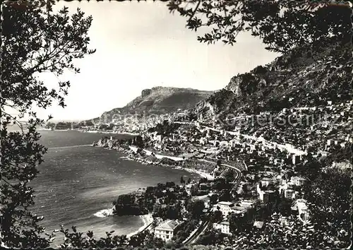 Monte Carlo vue de Roquebrune Kat. Monte Carlo