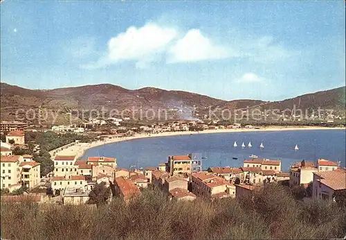 Marina di Campo Panorama Kat. Italien