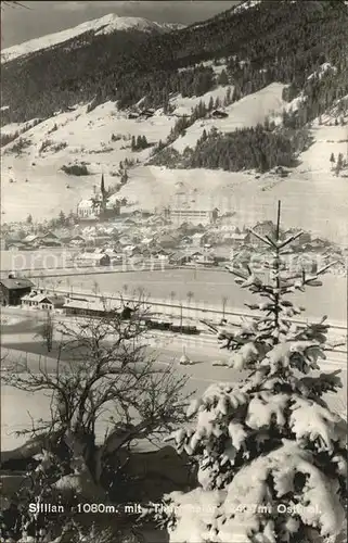 Sillian Tirol Winterpanorama mit Thurnthaler Hochpustertal Kat. Sillian Osttirol