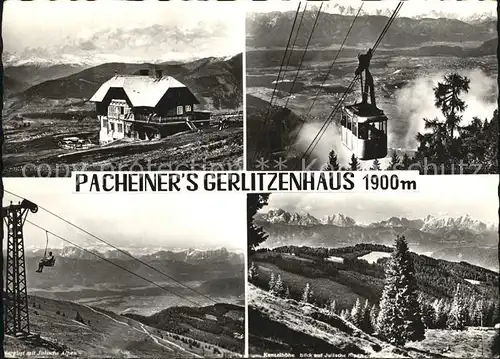 Villach Kaernten Pacheiner`s Gerlitzenhaus  Kat. Villach