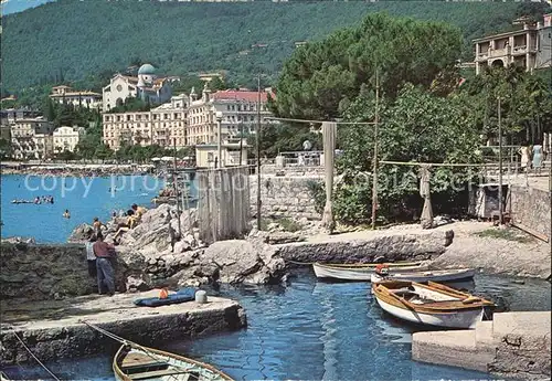 Opatija Istrien Kleiner Hafen