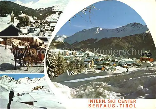Serfaus Tirol Internationales Skicenter Kat. Serfaus