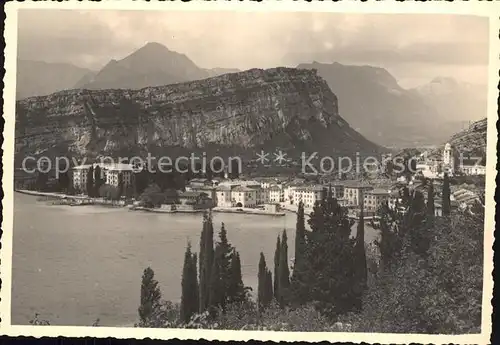 Torbole Lago di Garda Panorama Gebirge Kat. Italien