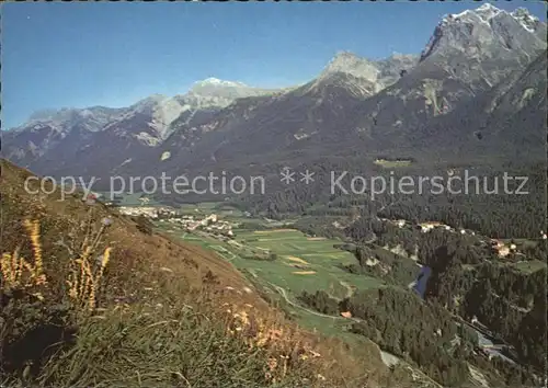 Scuol Tarasp Vulpera Panorama Alpines Heilbad Alpen / Scuol /Bz. Inn
