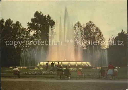 Budapest Margareteninsel Springbrunnen Kat. Budapest