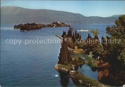 Garda Insel Panorama Kat. Lago di Garda 