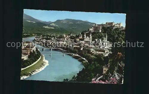 Salzburg Oesterreich Salzachstadt von Muelln Kat. Salzburg