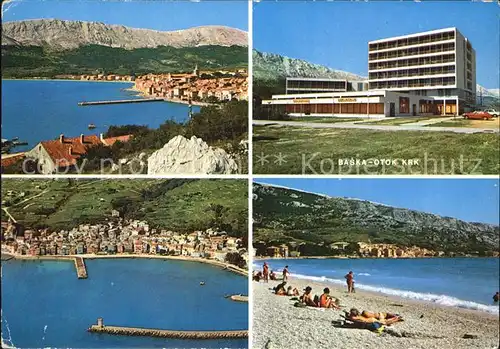 Baska Otok Krk Panorama Kueste Strand Hotel