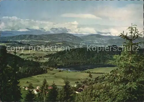 St Urban Kaernten Panorama Sommerfrische Alpen Kat. St. Urban