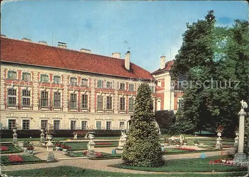 Lancut Muzeum zamek z XVII wieku Museum Schloss Park Kat. Polen