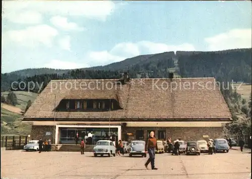 Szczyrk Stacja wyciagu krzeselkowego na Skrzyczne Bergbahnstation Kat. Schirk Oberschlesien