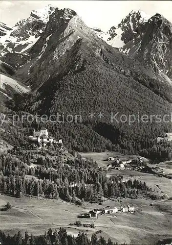 Bad Scuol Tarasp mit Schloss Kat. Scuol