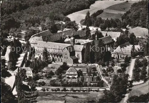 Eberbach Rheingau Fliegeraufnahme ehemalige Zisterzienser Abtei Kat. Eltville am Rhein