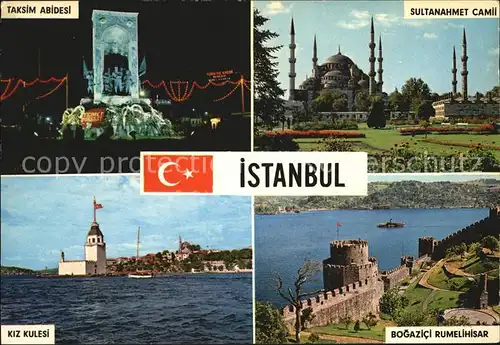 Istanbul Constantinopel Kiz Kulesi Sultanahmet Camli Kat. Istanbul