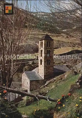 Andorra La Vella Romanische Kirche Kat. Andorra La Vella