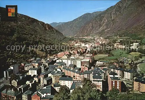 Andorra La Vella Panorama Kat. Andorra La Vella