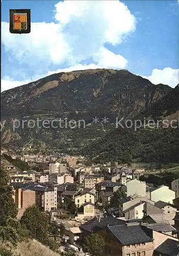 Andorra La Vella Panorama Kat. Andorra La Vella