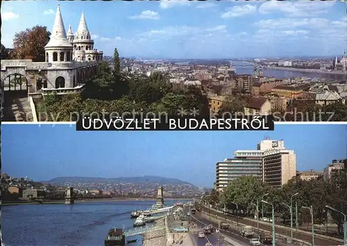 Budapest Stadtansicht  Kat. Budapest