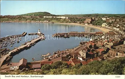 Scarborough UK South Bay and Harbour