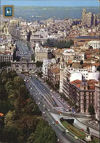 Madrid Spain Stadtansicht Kat. Madrid