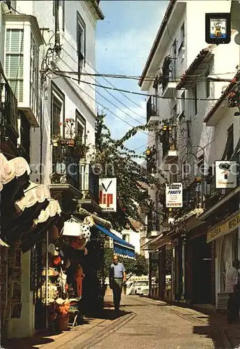 Marbella Andalucia Strassenansicht Kat. Marbella