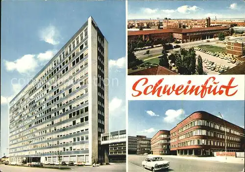Schweinfurt Kugellagerfabrik Verwaltungsbau Kat. Schweinfurt