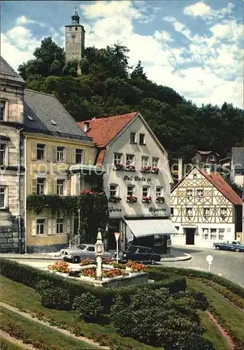 Bad Berneck Marktplatz Kat. Bad Berneck Fichtelgebirge