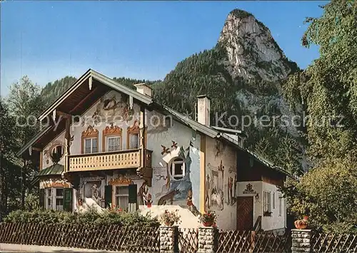 Oberammergau Rotkaeppchen Haus Kofel Kat. Oberammergau
