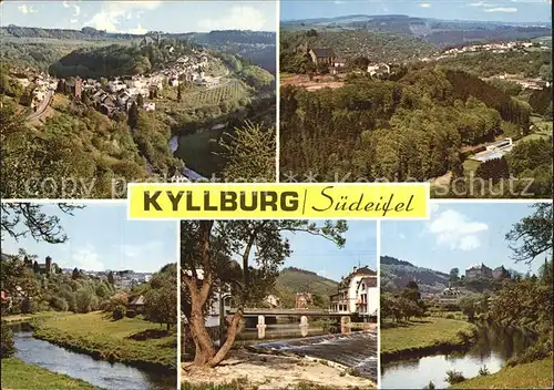 Kyllburg Rheinland Pfalz Stadtansicht Kat. Kyllburg