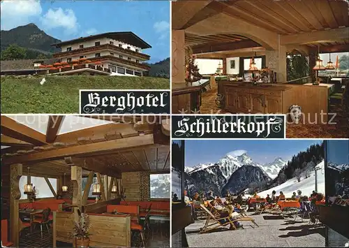 Buerserberg Vorarlberg Berghotel Schillerkopf Kat. Buerserberg