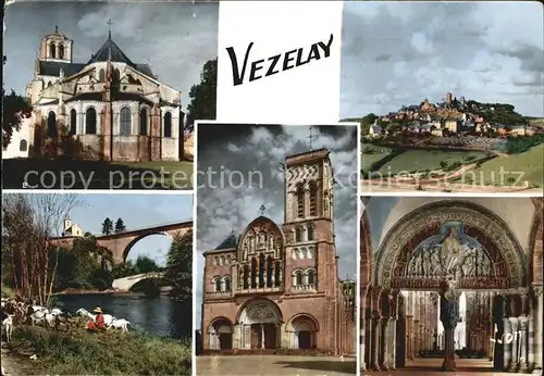 Vezelay Basilique de la Madeleine  Kat. Vezelay