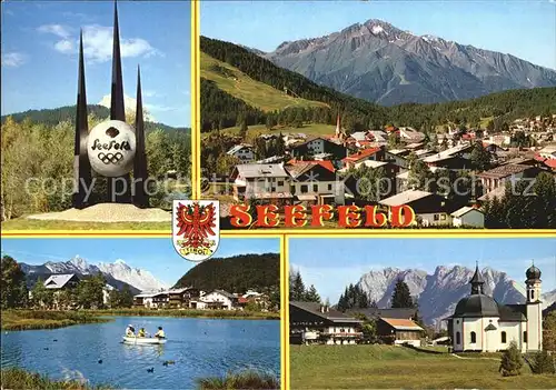 Seefeld Tirol Erinnerung an Olmpische Spiele Wildsee Gschwandkopf Hocheder Kat. Seefeld in Tirol
