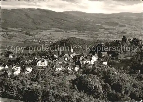 Lindenfels Odenwald Fliegeraufnahme Kat. Lindenfels