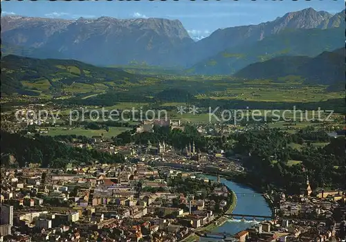 Salzburg Oesterreich Panorama Hagen Tennengebirge Kat. Salzburg