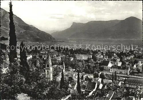 Merano Suedtirol Panorama Mendel Kat. Merano