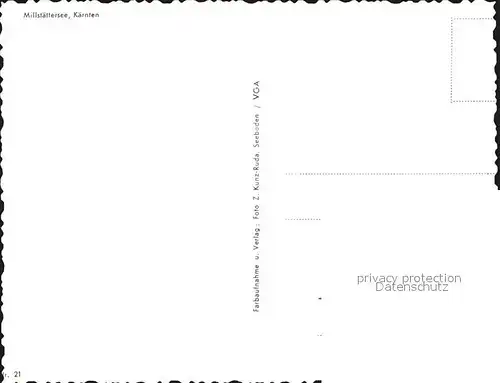 Millstatt Millstaettersee Panorama Kat. Millstatt Millstaetter See