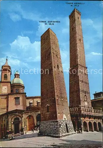 Bologna Torre Asinelle e Garisenda Kat. Bologna